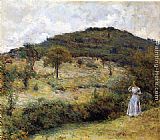 Springtime Paintings - Springtime Stroll by Robert Reid